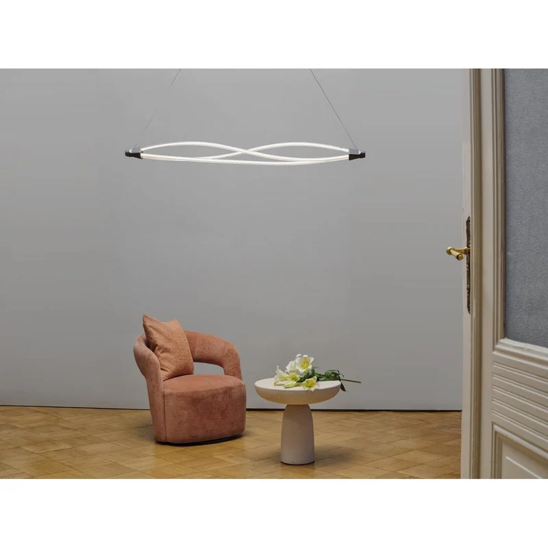 OSRAM DECOR Suspension Swirl, 22W, 3000K, 2400lm, Blanc chaud, Click DIM