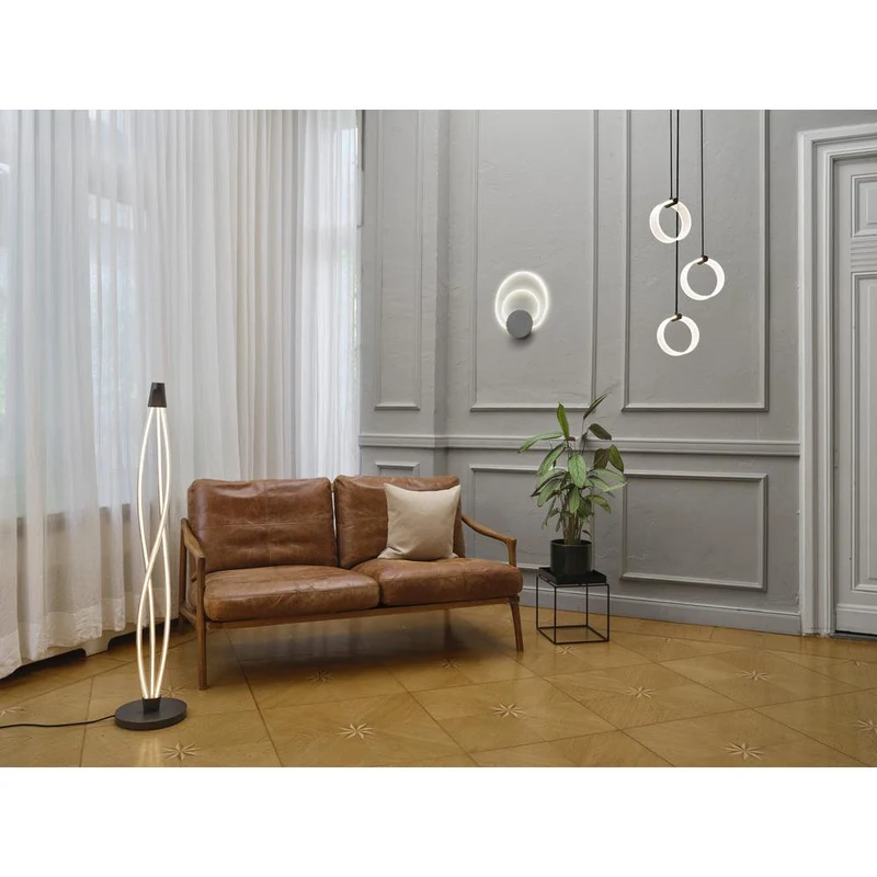 OSRAM DECOR Lampe sur pied Swirl, 22W, Click DIM, 3000K, 2400lm