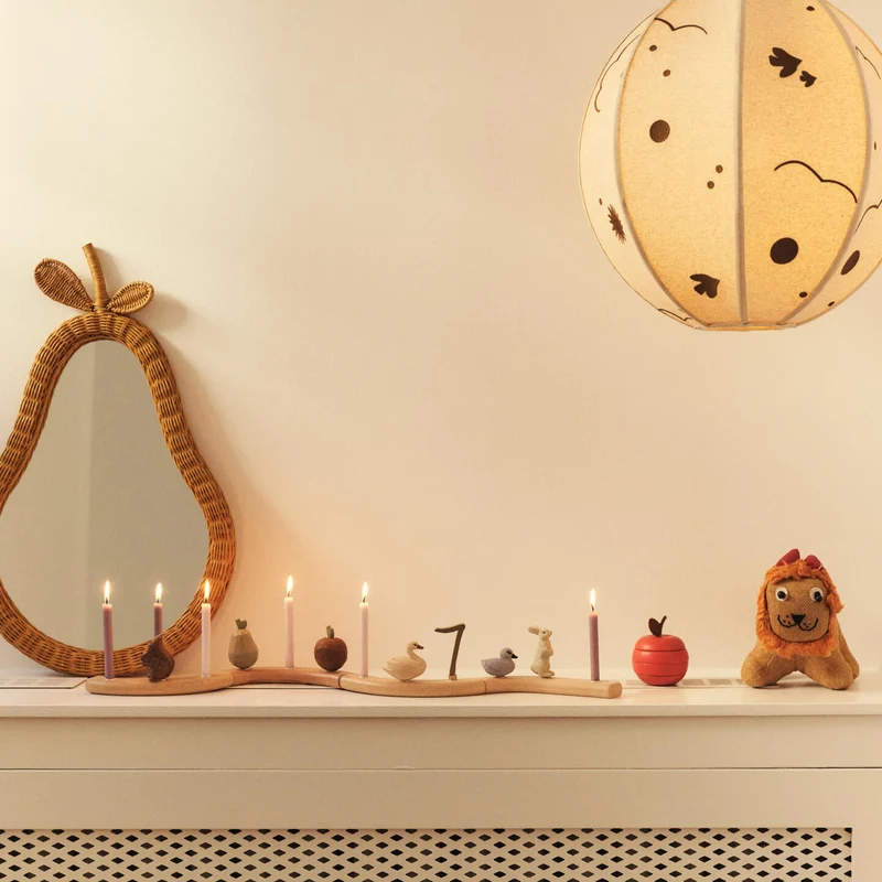 Ferm Living Loopi Figurines Swan and Duckling - Set of 2