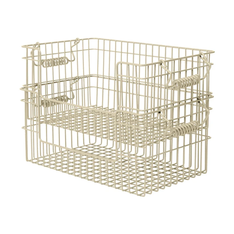 Ferm Living Cala Open Stackable Basket - Set of 2