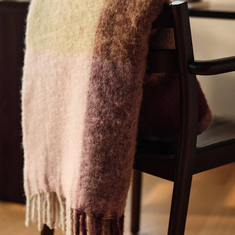 Ferm Living Blur Mohair Blanket