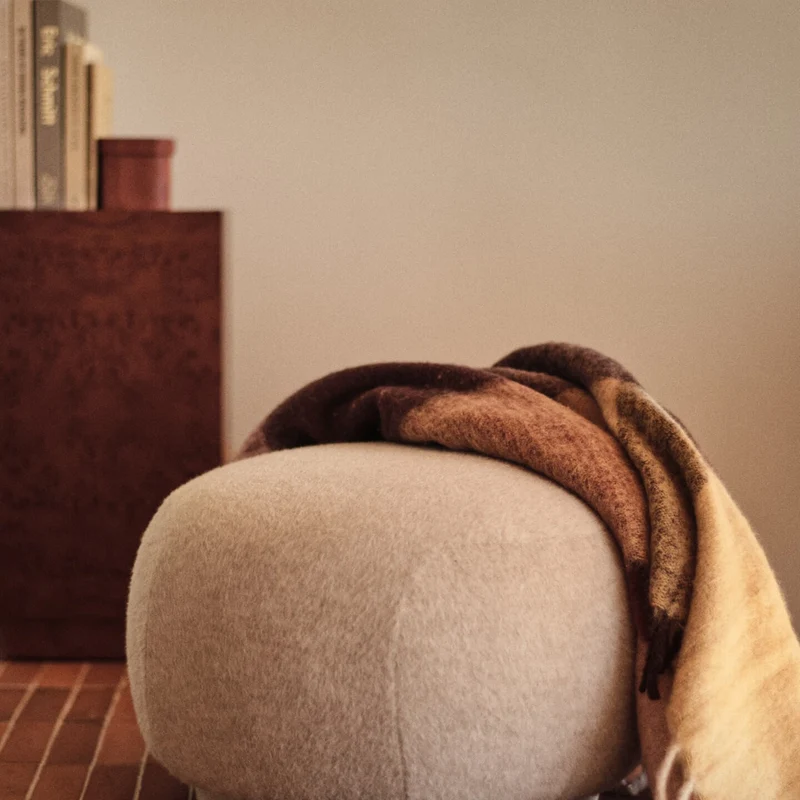 Ferm Living Blur Mohair Blanket