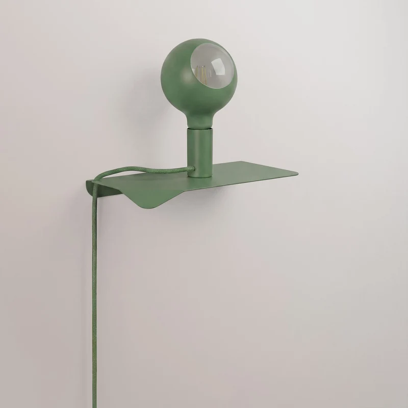 Combo Camo - Lampe avec étagère - Vert
