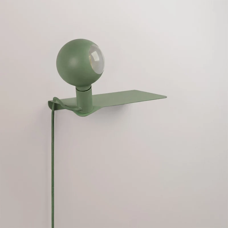 Combo Camo - Lampe avec étagère - Vert