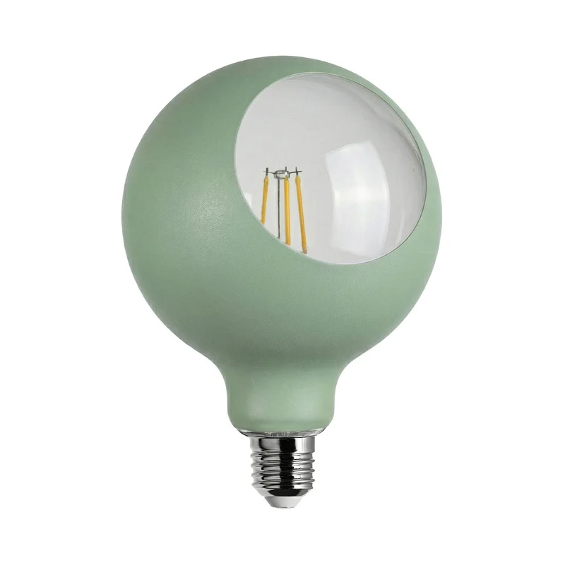 Ampoule LED Camo G125 4,8W 806Lm E27 2700K Dimmable - Vert