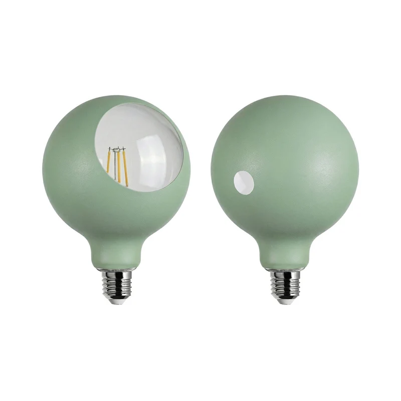 Ampoule LED Camo G125 4,8W 806Lm E27 2700K Dimmable - Vert