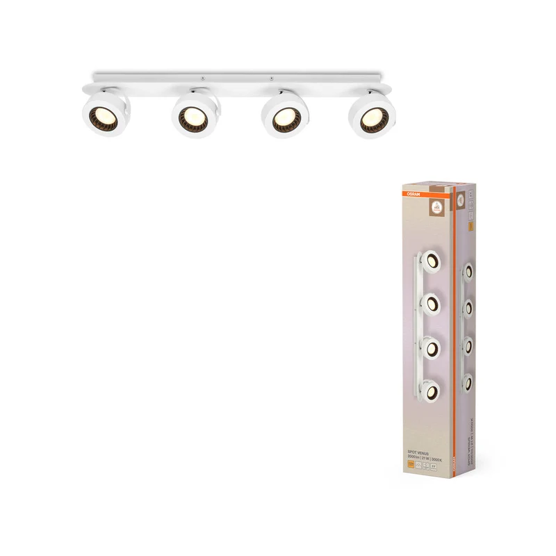 OSRAM DECOR SPOT VENUS Plafonnier, 21W, 910lm, blanc