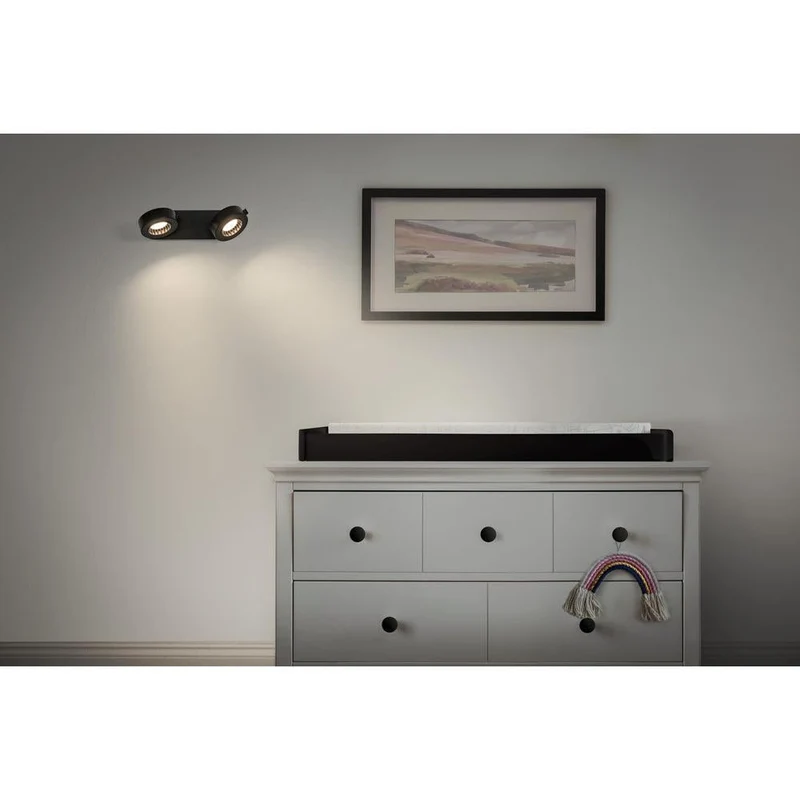 OSRAM DECOR SPOT VENUS Plafonnier, 10,5W, 450lm, noir