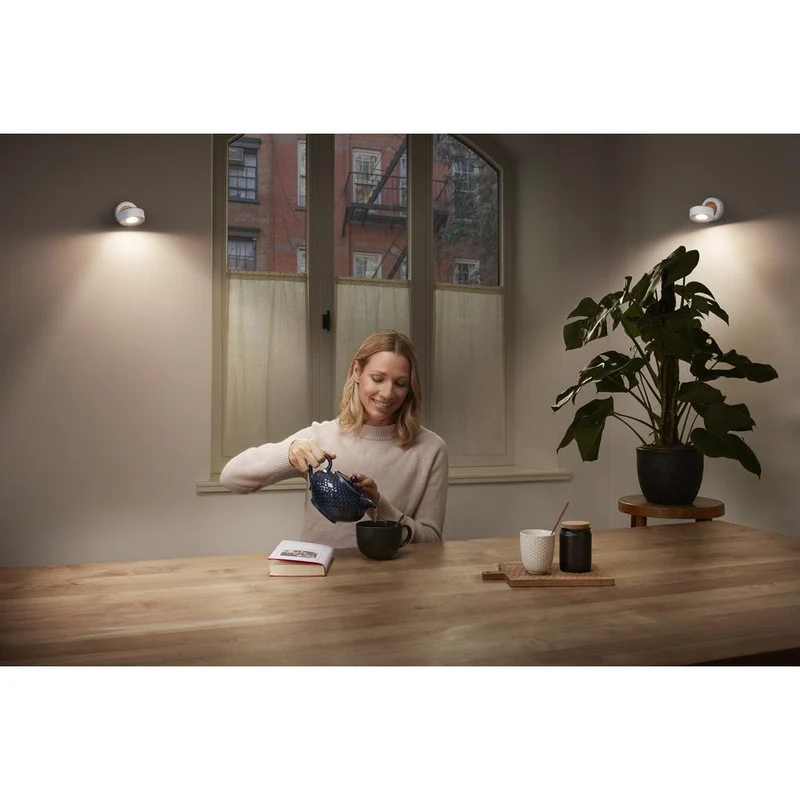 OSRAM DECOR SPOT PLUTO Applique murale, 4,8W, 300lm, blanc