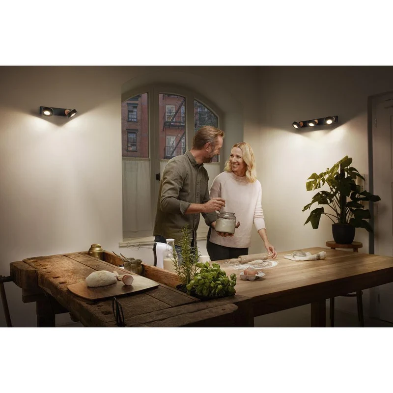 OSRAM DECOR SPOT PLUTO Plafonnier, 14,4W, 960lm, noir