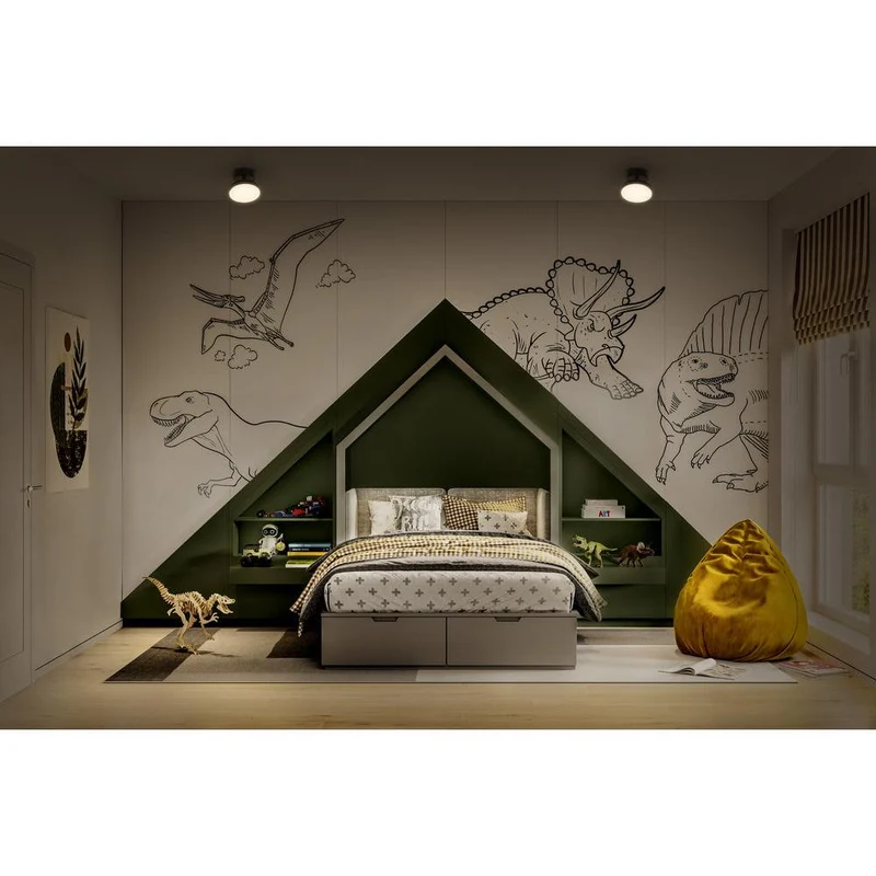 OSRAM DECOR Spot Moon plafonnier noir, 1 spot, 5.5W