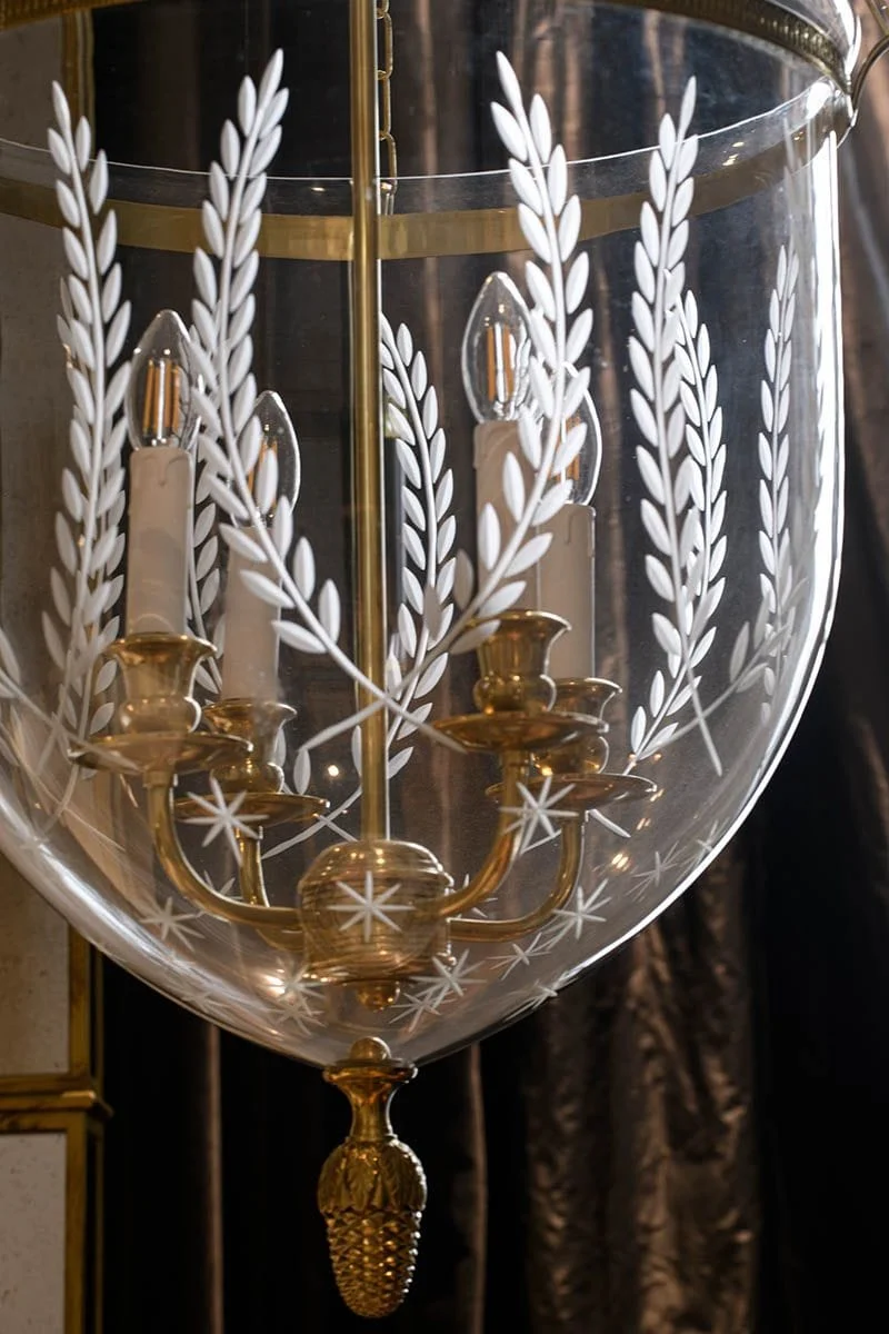 Petit Chandelier Suspension Ancien