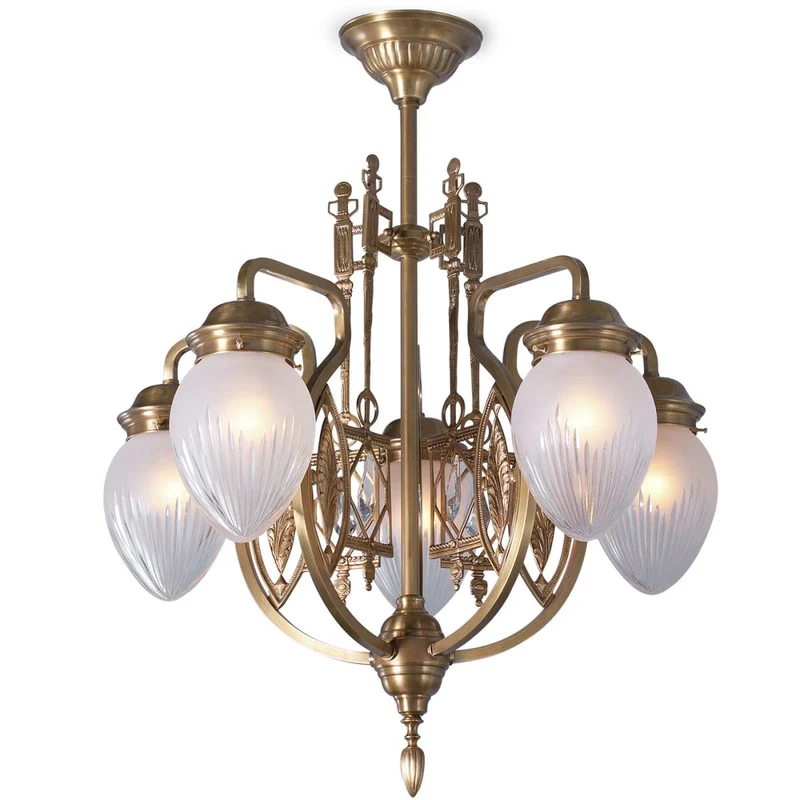 Chandelier Plafonnier Art Nouveau