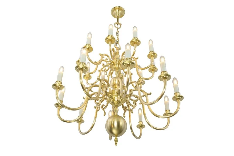 Chandelier Laiton Artisanal