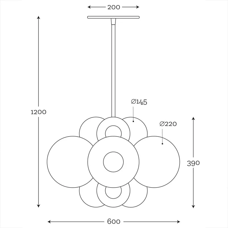 Luminaire De Plafond Verre