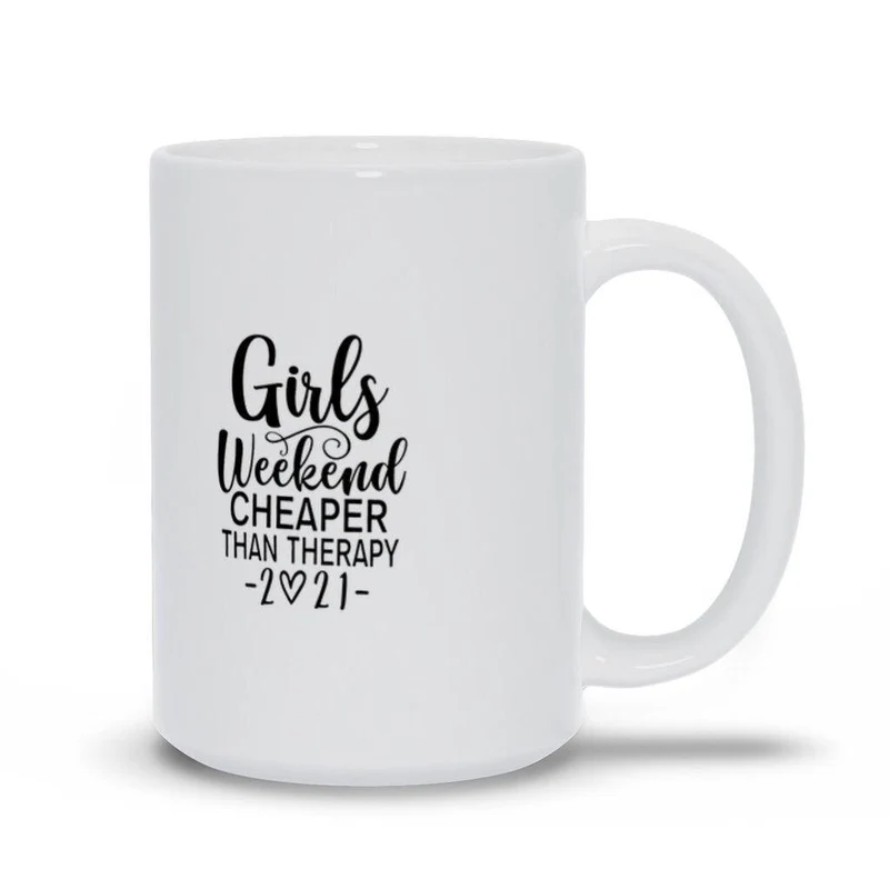 Week-end entre filles moins cher que la thérapie 2021 Tasses, Week-end entre filles moins cher que la thérapie 2021 Chemise, Voyage entre filles, Vacances entre filles