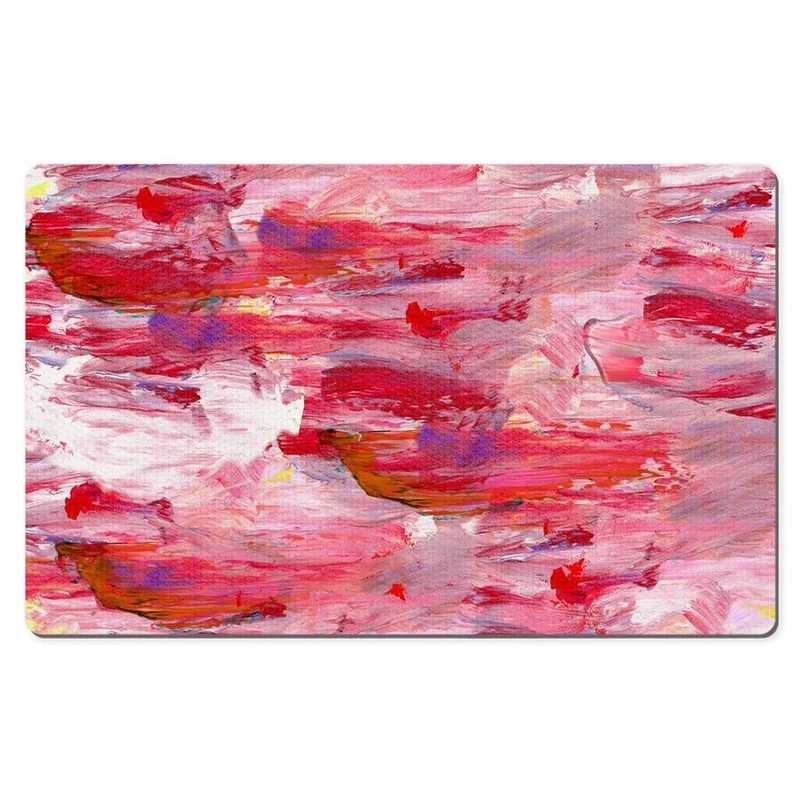 Tapis de bureau d'art abstrait, tapis de bureau, tapis de souris de bureau en cuir PU antidérapant pour PC portable, ordinateur de bureau, tapis de souris élégant, cadeau de bureau