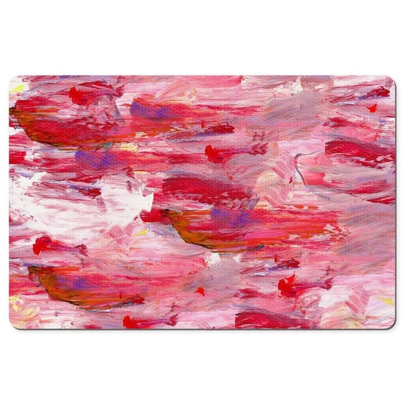 Tapis de bureau d'art abstrait, tapis de bureau, tapis de souris de bureau en cuir PU antidérapant pour PC portable, ordinateur de bureau, tapis de souris élégant, cadeau de bureau