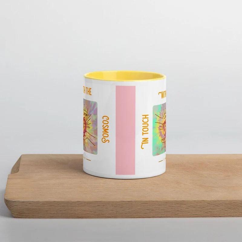 En contact avec Cosmos Star, Mug avec couleur à l'intérieur, En contact avec Cosmos Star