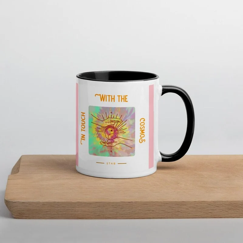 En contact avec Cosmos Star, Mug avec couleur à l'intérieur, En contact avec Cosmos Star