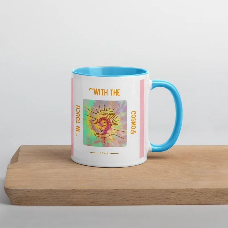 En contact avec Cosmos Star, Mug avec couleur à l'intérieur, En contact avec Cosmos Star