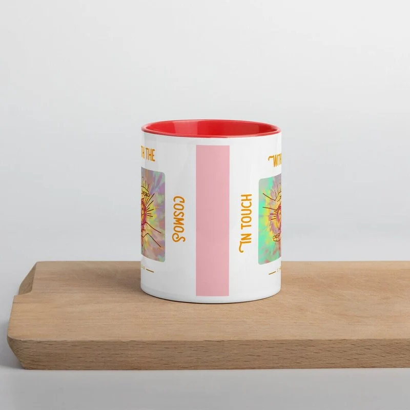 En contact avec Cosmos Star, Mug avec couleur à l'intérieur, En contact avec Cosmos Star
