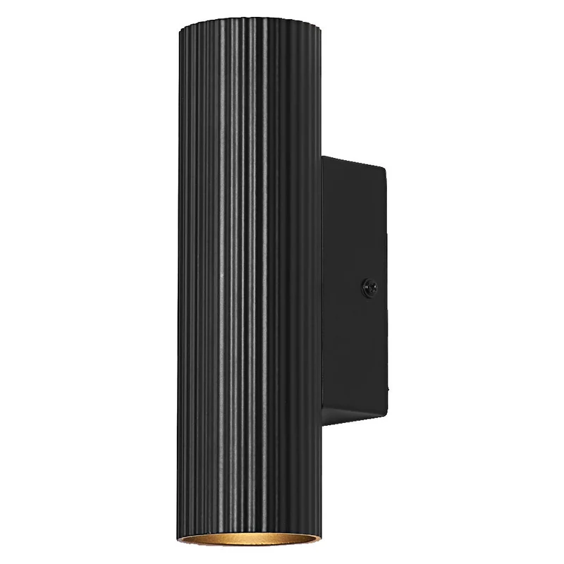 OSRAM DECOR Appliques murales tambours haut-bas 2xGU10 noir