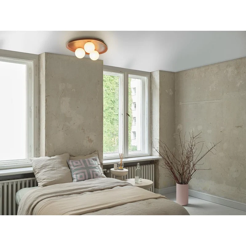 OSRAM DECOR Plafonnier Nid en Argile 3xG9 Marron