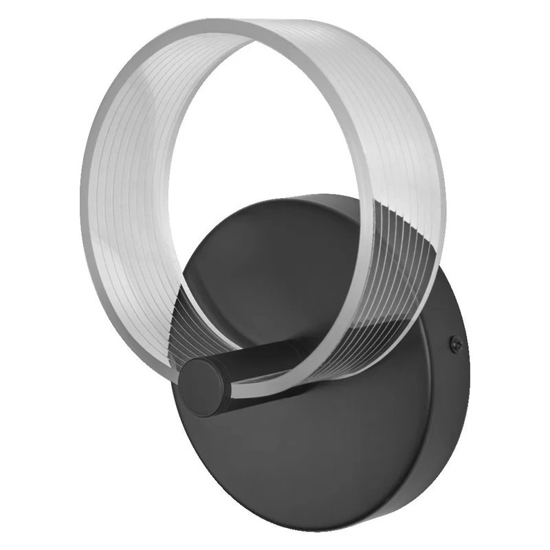 OSRAM DÉCOR Applique murale Circle 8W Click CCT Noir