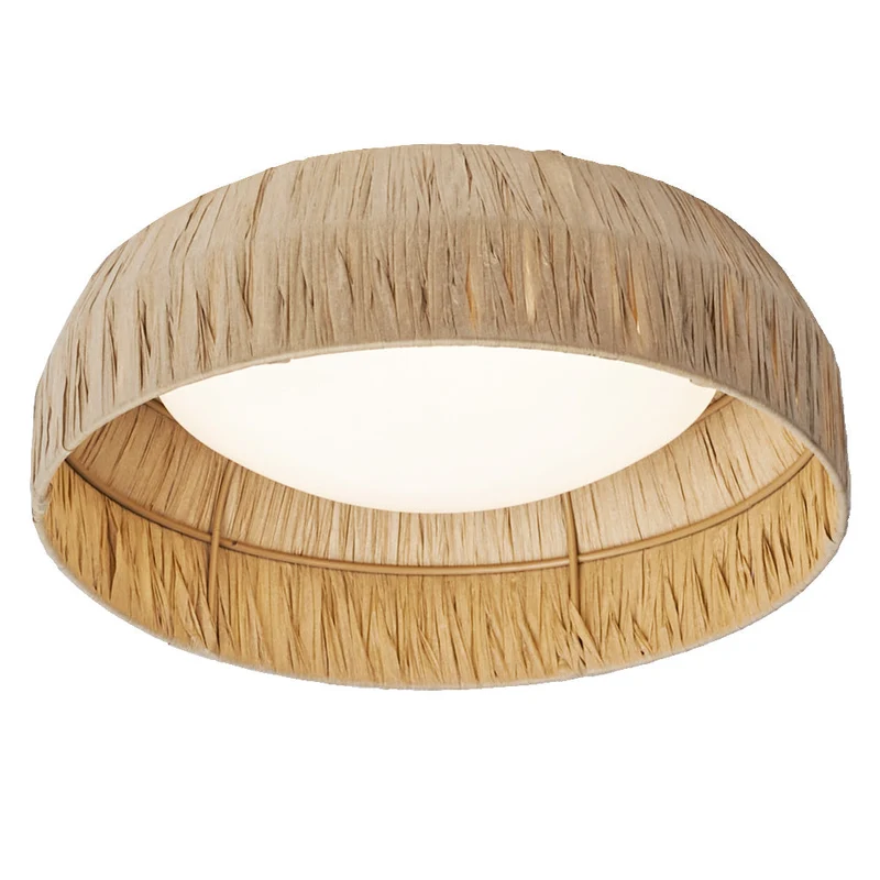 OSRAM DECOR Bambou Papier Plafonnier Marron, 300mm, 12W