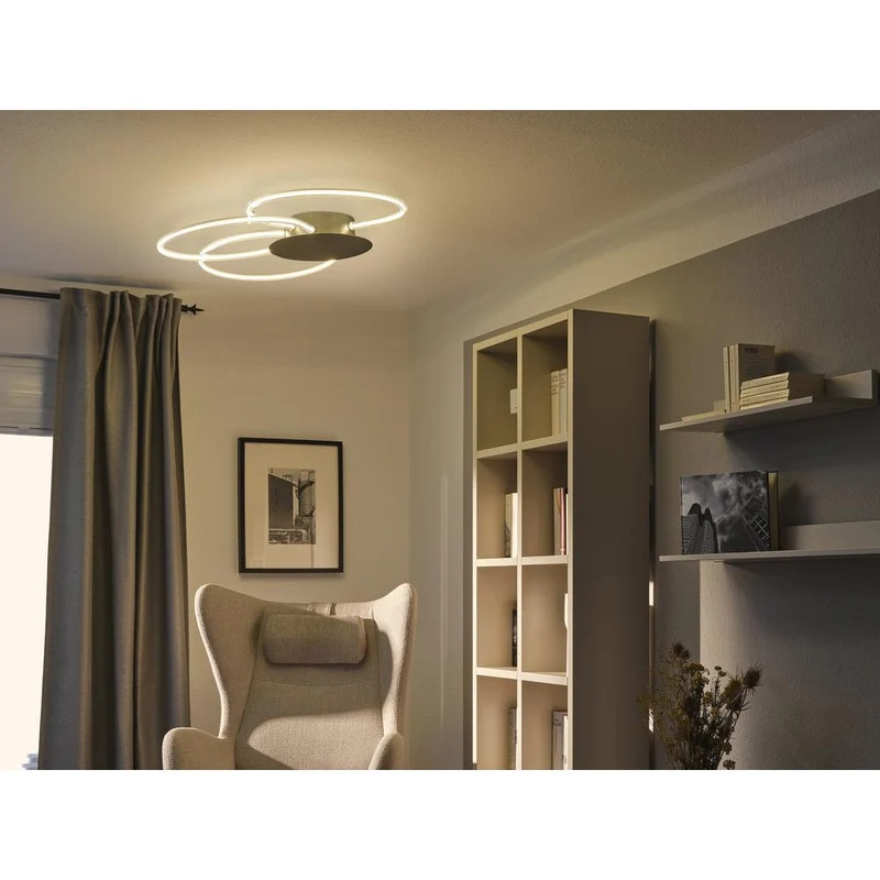 OSRAM DECOR Aura Plafonnier Deckenleuchte, 21W, 3000K, 2200lm, Click DIM