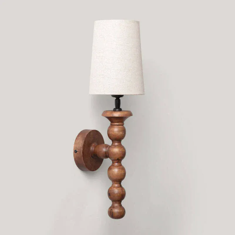 Luminaire Mural Bois Abat Jour