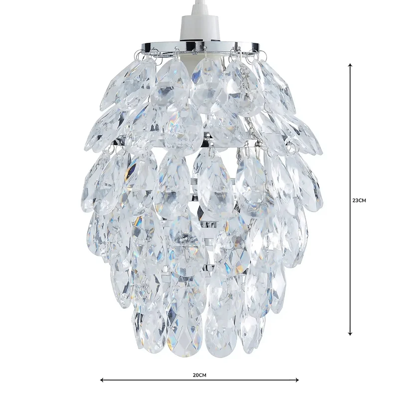 Petite suspension en cristal