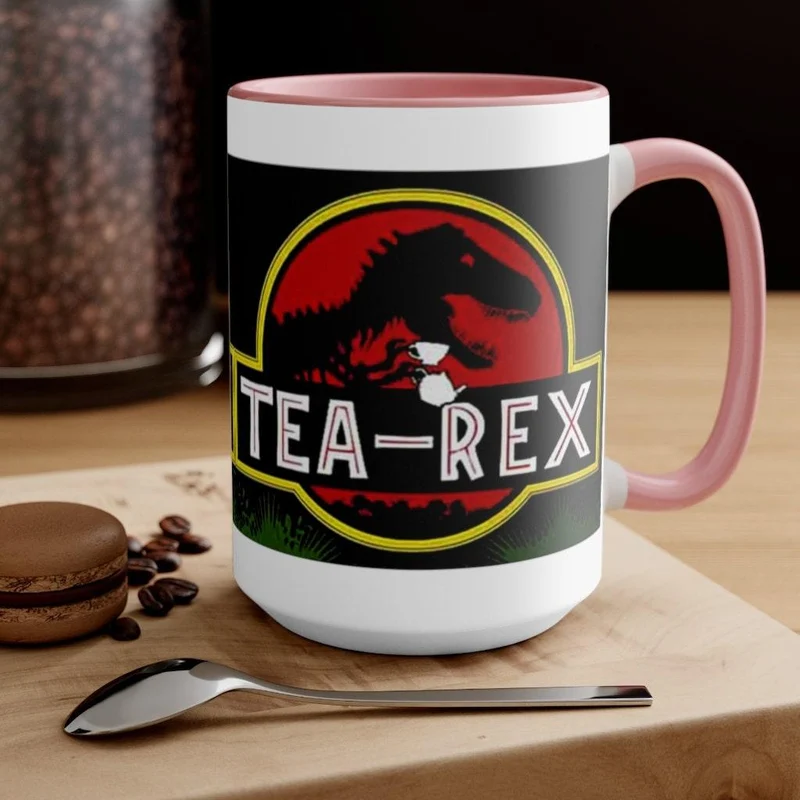 Tasses d'accent de thé Rex || T Rex tasses thé Rex Accent tasses, tasse de dinosaures, mr tasse de thé rex, ms tasse de thé rex, amant de Dino tasse de café cadeau amateur de thé