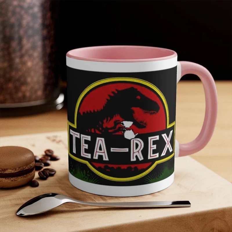 Tasses d'accent de thé Rex || T Rex tasses thé Rex Accent tasses, tasse de dinosaures, mr tasse de thé rex, ms tasse de thé rex, amant de Dino tasse de café cadeau amateur de thé