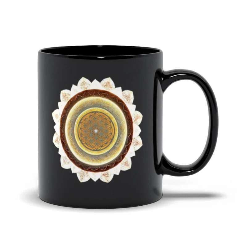 Tasses Chakra Noir
