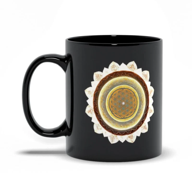 Tasses Chakra Noir