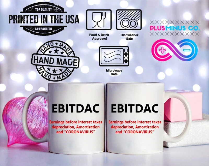 Tasse EBITDAC || EBITDA après Corona Tasses cadeaux comptables || Humour comptable