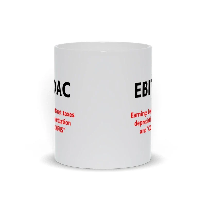 Tasse EBITDAC || EBITDA après Corona Tasses cadeaux comptables || Humour comptable
