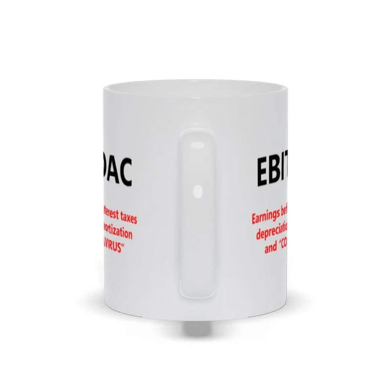 Tasse EBITDAC || EBITDA après Corona Tasses cadeaux comptables || Humour comptable