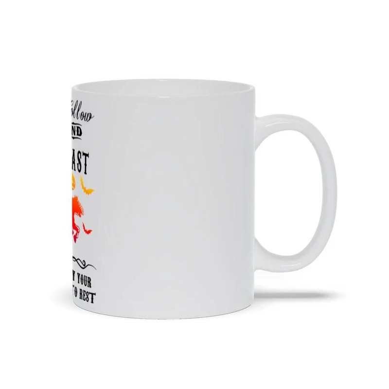 Sleepy Hollow Dead et tasses de petit-déjeuner || Tasse d’Halloween de patch de citrouille || Cavalier sans tête Sleepy Hollow