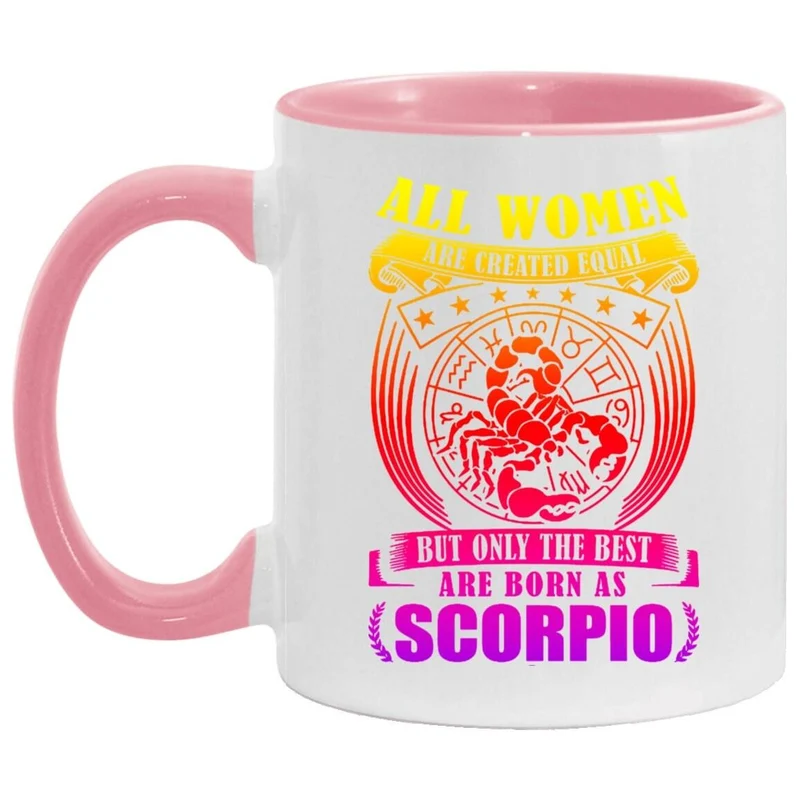 Tasse Scorpion, Tasse blanche Scorpion || Les meilleures femmes naissent Scorpion || Novembre Né || Tasse de femmes Scorpion, tasse à café Scorpion