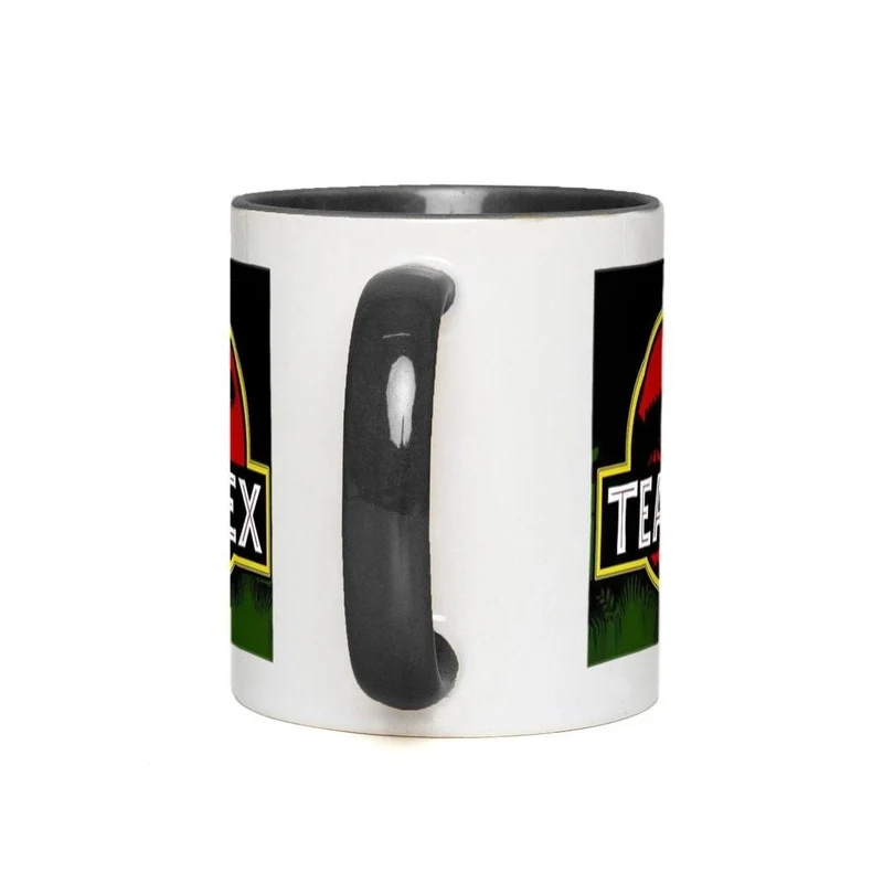 Tasses d'accent de Rex de thé || T Rex Mugs Tea Rex Accent Mugs, Mug dinosaures, mr tea rex mug, ms tea rex mug, cadeau d'amant de thé