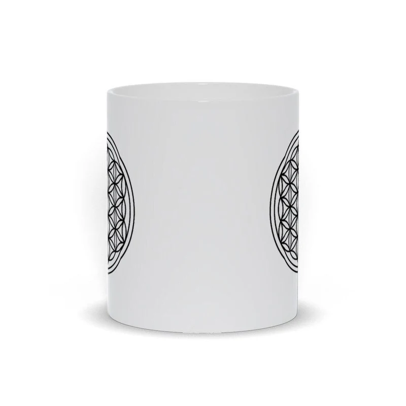 Géométrie sacrée, tasses fleur de vie, art de la géométrie sacrée