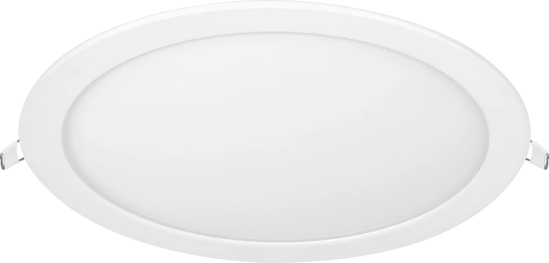 Downlight encastrable Luceco LuxPanel Eco Circular 300, Standard, 2040 Lumens, 24W, 3000K
