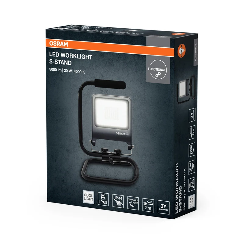 OSRAM LAMPES DE TRAVAIL S-STAND Projecteur 30 W/4000 K