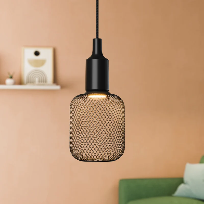 OSRAM Vintage 1906® Suspension BELL E27, noir