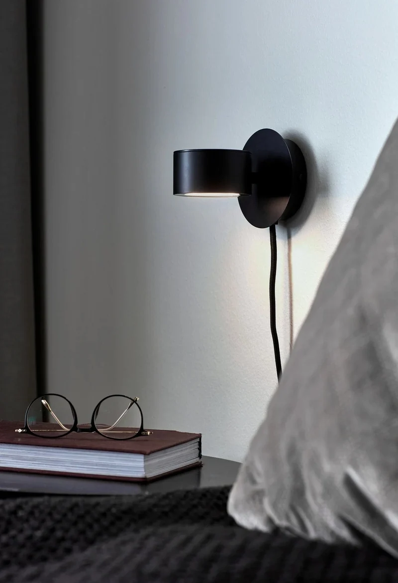 Applique noire LED