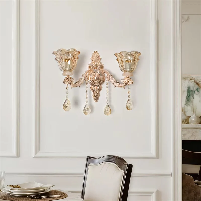 Applique en chandelier cristal
