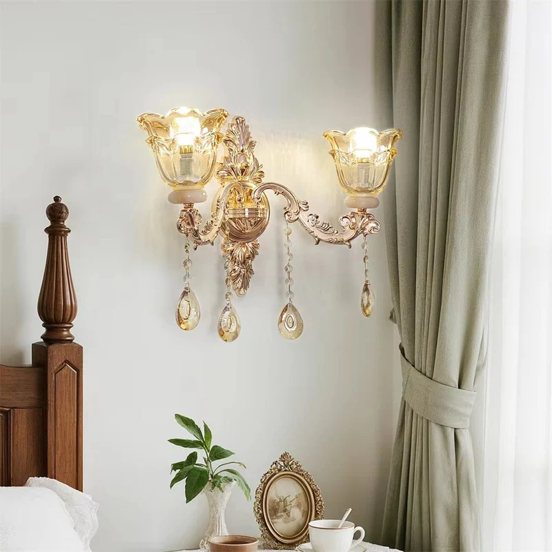Applique en chandelier cristal